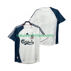 Liverpool Heren Shirt met Bedrukking Retro Uit 2008 2006 Korte Mouw