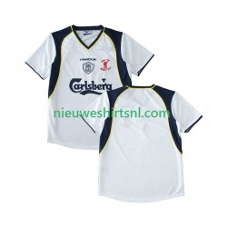 Liverpool Heren Shirt met Bedrukking LWP 2001 Retro Uit 2002 Korte Mouw