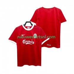 Liverpool Heren Shirt met Bedrukking 1998 Retro Thuis 1999 Korte Mouw