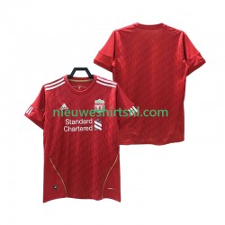 Liverpool Heren Shirt met Bedrukking 2012 Retro Thuis 2010 Korte Mouw