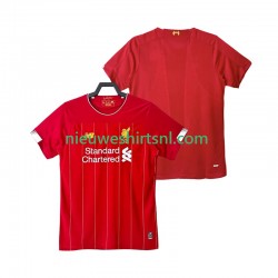 Liverpool Heren Shirt met Bedrukking 2019 2020 Retro Thuis Korte Mouw