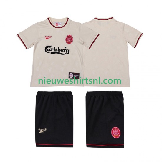 Liverpool Kind Shirt met Bedrukking LWP 1996 1997 Retro Uit Korte Mouw