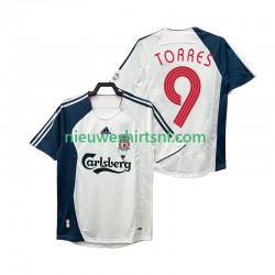 Liverpool Heren Shirt met Bedrukking Torres 9 Retro Uit 2008 2006 Korte Mouw