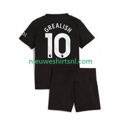 Manchester City Kind Shirt met Bedrukking Jack Grealish 10 Uit 2025-2026 Korte Mouw