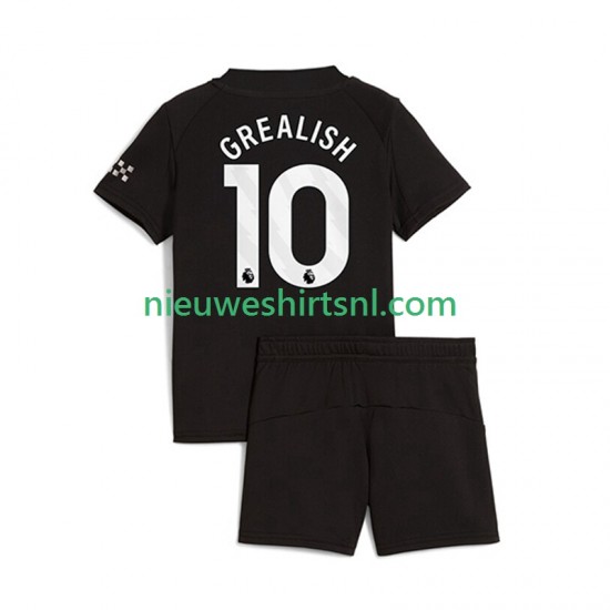 Manchester City Kind Shirt met Bedrukking Jack Grealish 10 Uit 2025-2026 Korte Mouw