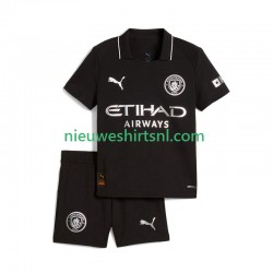 Manchester City Kind Shirt met Bedrukking Uit 2025-2026 Korte Mouw