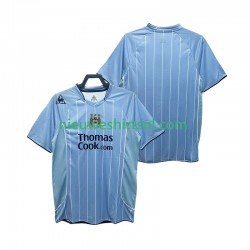 Manchester City Heren Shirt met Bedrukking 2007 Retro Thuis 2008 Korte Mouw