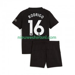 Manchester City Kind Shirt met Bedrukking Rodrigo Hernandez 16 Uit 2025-2026 Korte Mouw