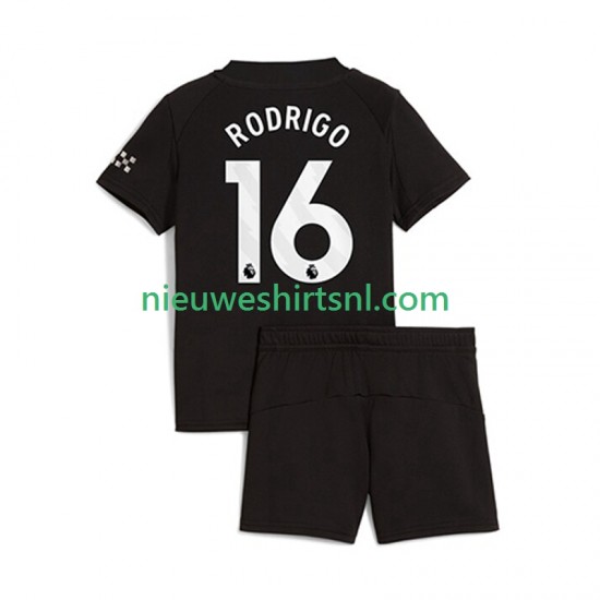 Manchester City Kind Shirt met Bedrukking Rodrigo Hernandez 16 Uit 2025-2026 Korte Mouw