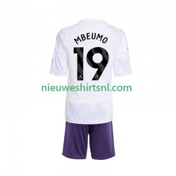 Manchester United Kind Shirt met Bedrukking Bryan Mbeumo 19 Uit 2025-2026 Korte Mouw