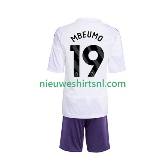 Manchester United Kind Shirt met Bedrukking Bryan Mbeumo 19 Uit 2025-2026 Korte Mouw