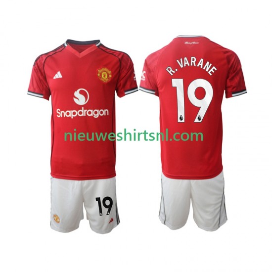 Manchester United Kind Shirt met Bedrukking Bryan Mbeumo 19 Thuis 2025-2026 Korte Mouw