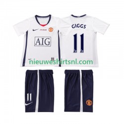 Manchester United Kind Shirt met Bedrukking GIGGS 11 Champions League 2009 Retro Uit 2008 Korte Mouw