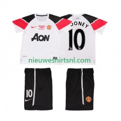 Manchester United Kind Shirt met Bedrukking ROONEY 10 Champions League 2012 Retro Derde 2011 Korte Mouw