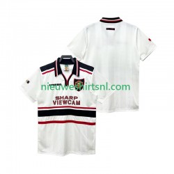 Manchester United Heren Shirt met Bedrukking 1998 Retro Uit 1999 Korte Mouw