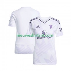Manchester United Dames Shirt met Bedrukking Uit 2025-2026 Korte Mouw