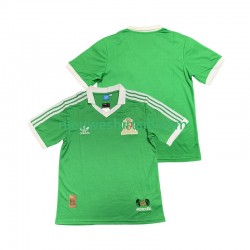 Mexico Heren Shirt met Bedrukking 1986 Retro Thuis Korte Mouw