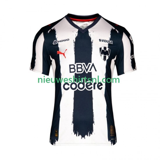 Heren Shirt met Bedrukking Monterrey Thuis 2025-2026 Korte Mouw
