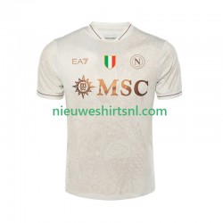 Napoli Heren Shirt met Bedrukking Uit 2025-2026 Korte Mouw