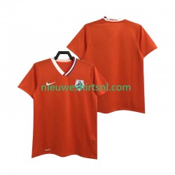 Nederland Heren Shirt met Bedrukking Retro Thuis 2008 Korte Mouw
