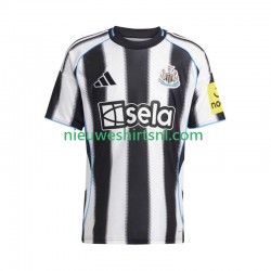 Newcastle United Heren Shirt met Bedrukking Thuis 2025-2026 Korte Mouw