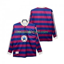 Newcastle United Heren Shirt met Bedrukking 1995 1997 Retro Uit Lange Mouw