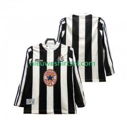 Newcastle United Heren Shirt met Bedrukking 1995 1997 Retro Thuis Lange Mouw