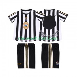 Newcastle United Kind Shirt met Bedrukking 1997 Retro Thuis 1999 Korte Mouw