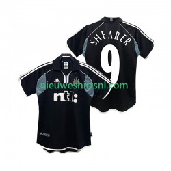Newcastle United Heren Shirt met Bedrukking SHEARER 9 2000 2001 Retro Uit Korte Mouw