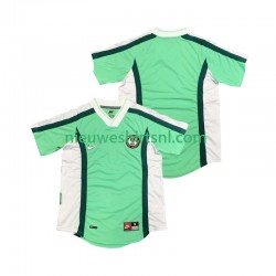 Nigeria Heren Shirt met Bedrukking 1998 Retro Thuis Korte Mouw