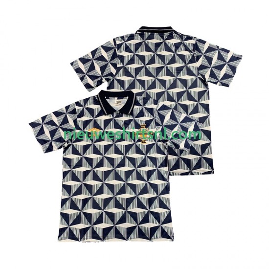Noord-Ierland Heren Shirt met Bedrukking 1990 1993 Retro Uit Korte Mouw