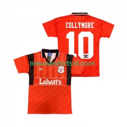 Nottingham Forest Heren Shirt met Bedrukking COLLYMORE 10 1995 Retro Thuis 1994 Korte Mouw