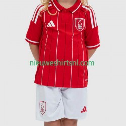 Nottingham Forest Kind Shirt met Bedrukking Thuis 2025-2026 Korte Mouw