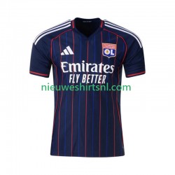 Olympique Lyonnais Heren Shirt met Bedrukking Uit 2025-2026 Korte Mouw