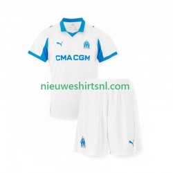 Olympique Marseille Kind Shirt met Bedrukking Thuis 2025-2026 Korte Mouw