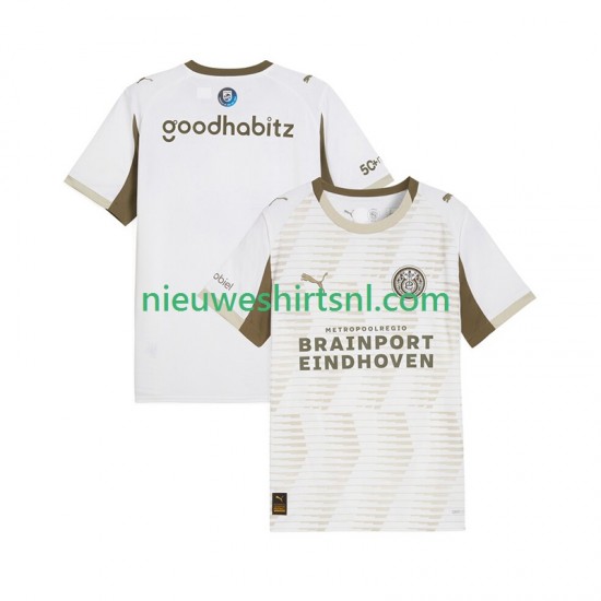 PSV Eindhoven Heren Shirt met Bedrukking Derde 2025-2026 Korte Mouw