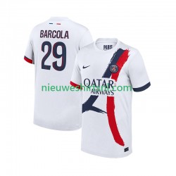 Paris Saint-Germain Heren Shirt met Bedrukking Bradley Barcola 29 Uit 2025-2026 Korte Mouw