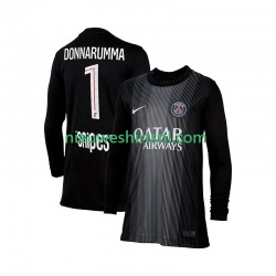 Paris Saint-Germain Heren Shirt met Bedrukking Doelman Gianluigi Donnarumma 1 Thuis 2025-2026 Lange Mouw