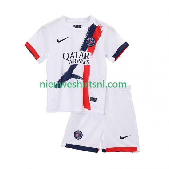 Paris Saint-Germain Kind Shirt met Bedrukking Uit 2025-2026 Korte Mouw