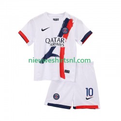 Paris Saint-Germain Kind Shirt met Bedrukking Ousmane Dembele 10 Uit 2025-2026 Korte Mouw