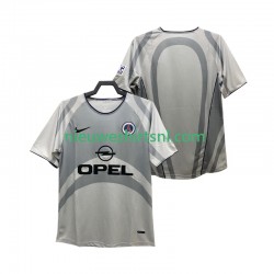 Paris Saint-Germain Heren Shirt met Bedrukking 2001 Retro Uit 2002 Korte Mouw