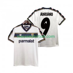 Parma Heren Shirt met Bedrukking ADRIANO 9 2003 Retro Uit 2002 Korte Mouw