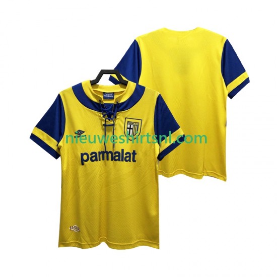 Parma Heren Shirt met Bedrukking 1993 1995 Retro Uit Korte Mouw