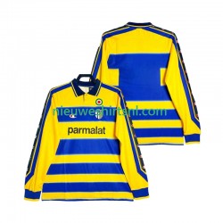 Parma Heren Shirt met Bedrukking 2000 Retro Thuis 1999 Lange Mouw