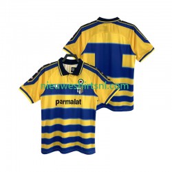 Parma Heren Shirt met Bedrukking 2000 Retro Thuis 1999 Korte Mouw
