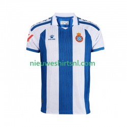 RCD Espanyol Heren Shirt met Bedrukking Thuis 2025-2026 Korte Mouw