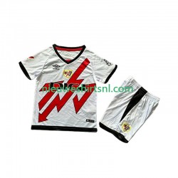 Rayo Vallecano Kind Shirt met Bedrukking Uit 2024-2025 Korte Mouw