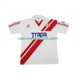 Rayo Vallecano Heren Shirt met Bedrukking 19971998 Retro Thuis Korte Mouw