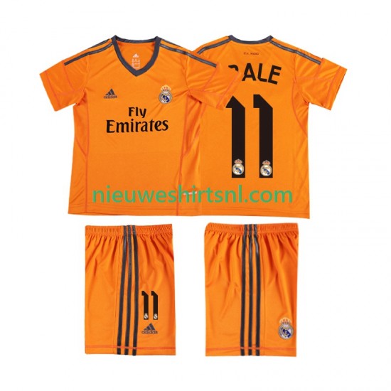 Real Madrid Kind Shirt met Bedrukking BALE 11 2013 2014 Retro Derde Korte Mouw