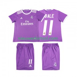 Real Madrid Kind Shirt met Bedrukking Bale 11 2016 2017 Retro Uit Korte Mouw